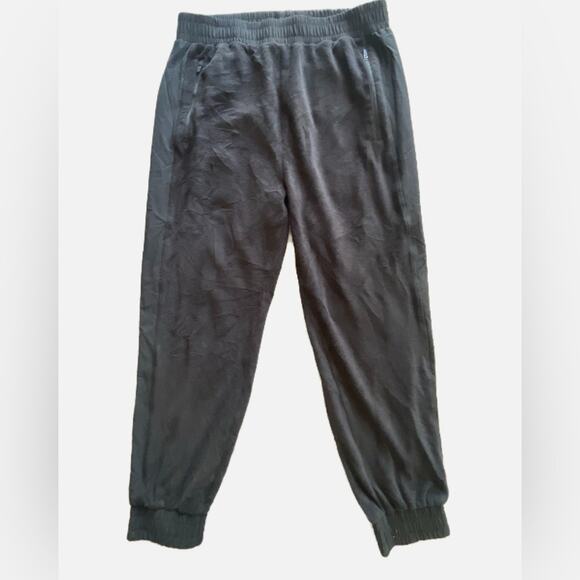 Zyia Active Fleece Joggers Black - Picture 1 of 10
